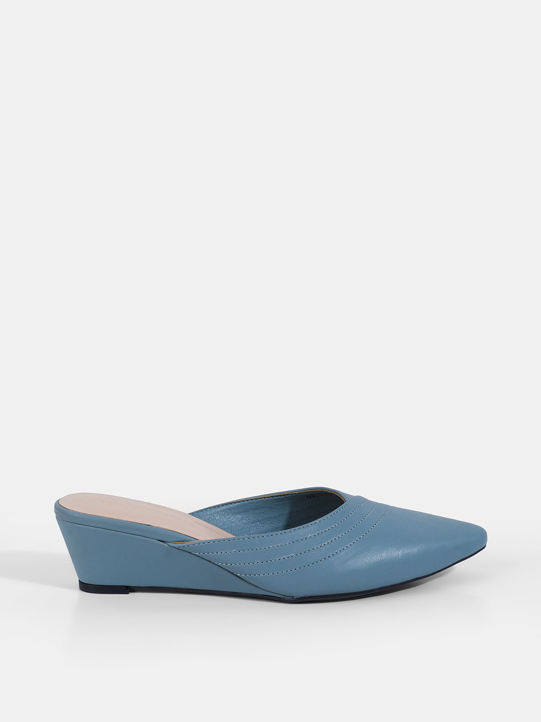 Light blue wedge heels 2025