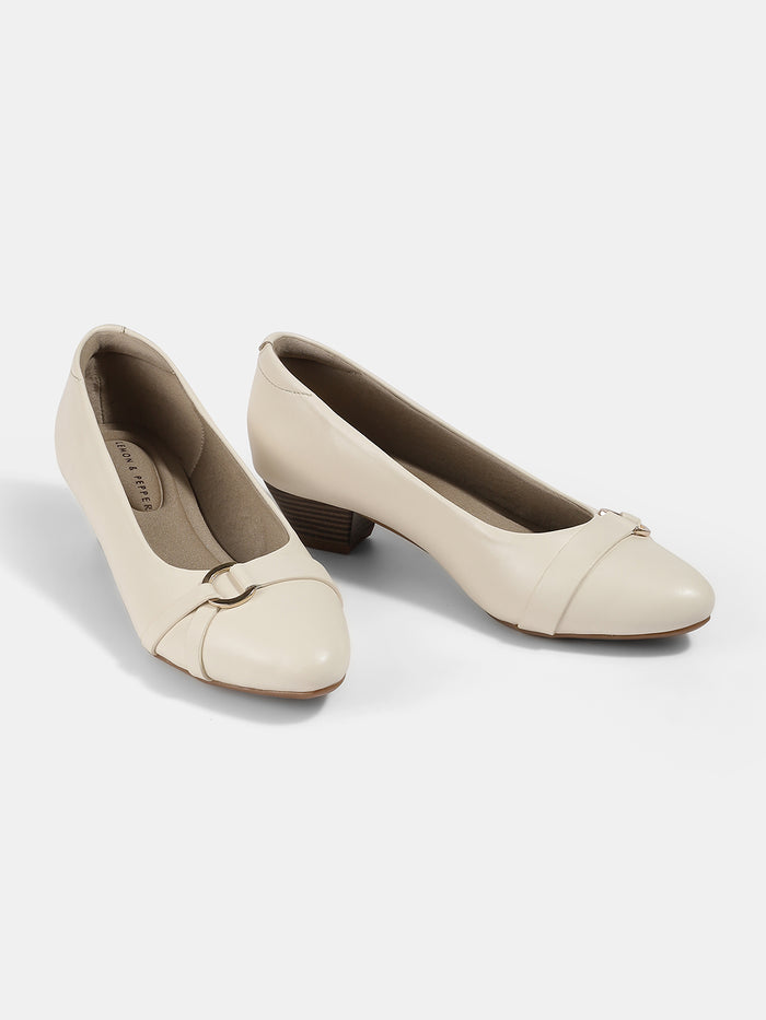 Block Heel Pumps