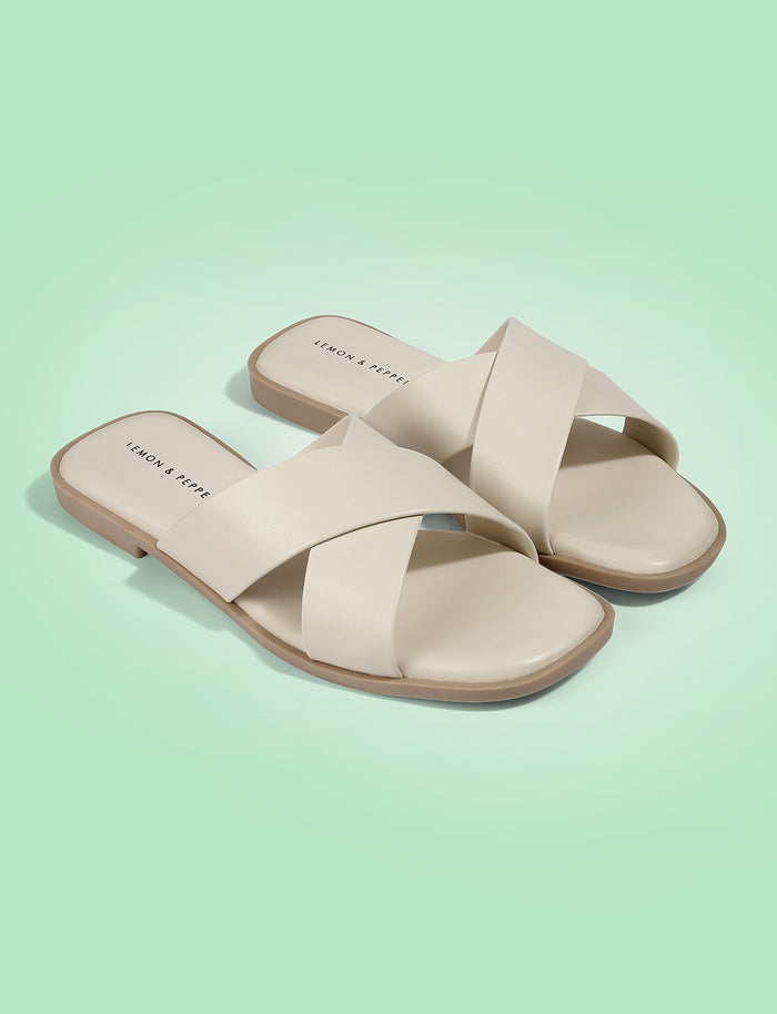 Cross Strap Flats