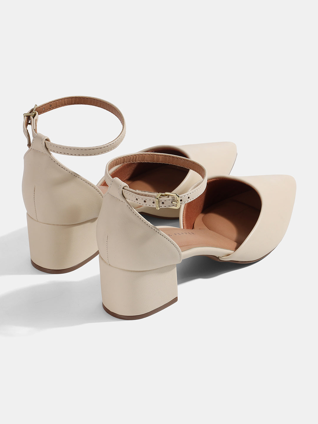 Buy Bone Cream Forever Comfort® Square Toe Slingback Block Heel Shoes from  Next Ireland